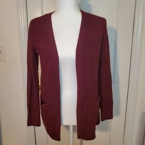 Cute Maroon Cardigan
